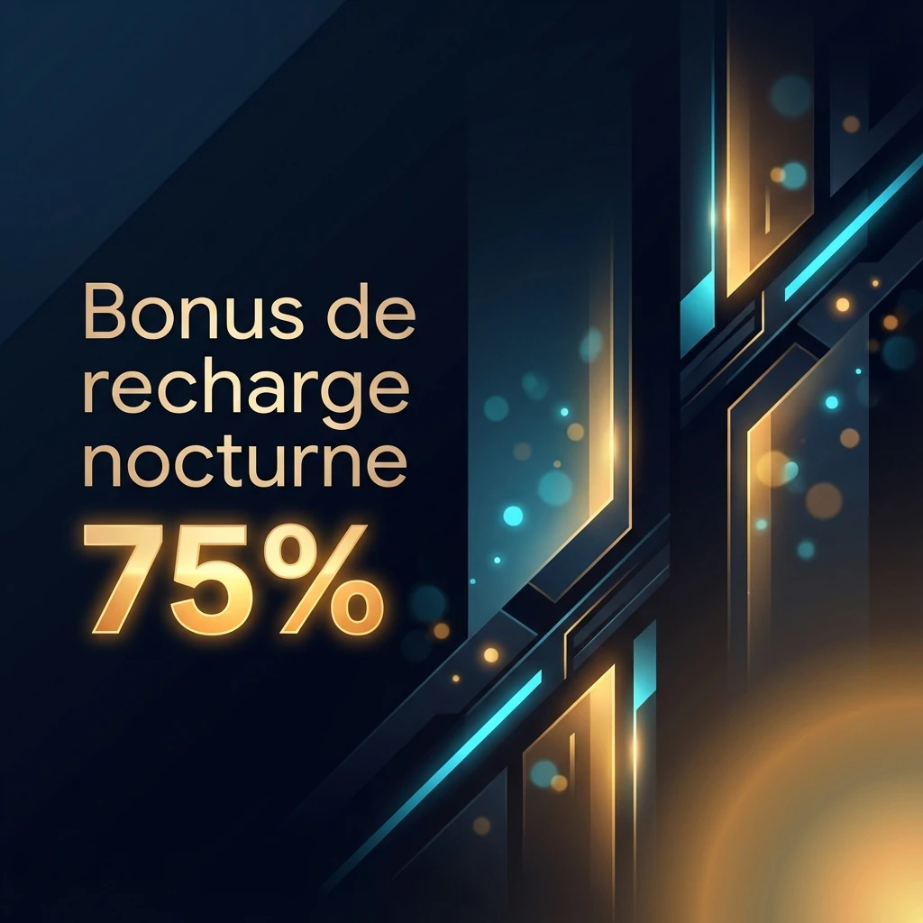 Bonus de recharge nocturne 75%